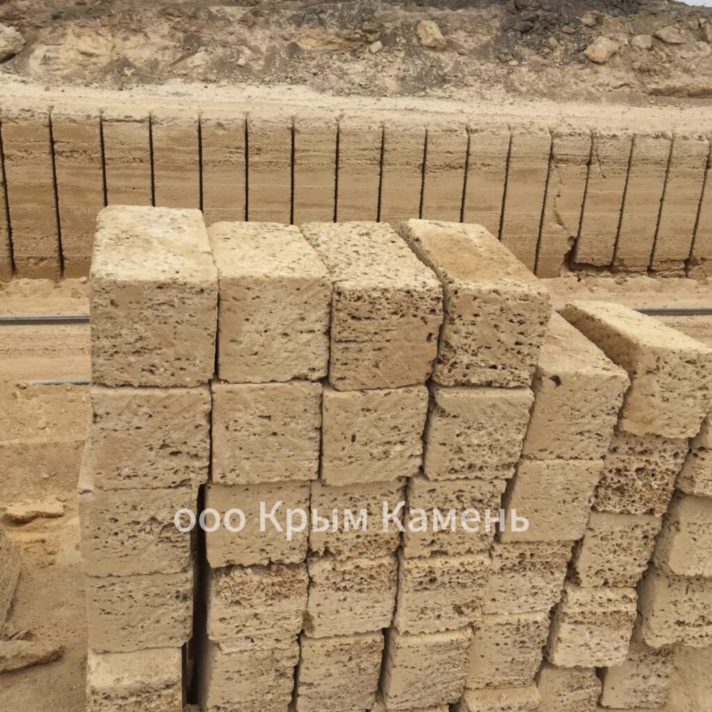Камень Ракушечник Ракушка ракушняк М30 с сакского карьера